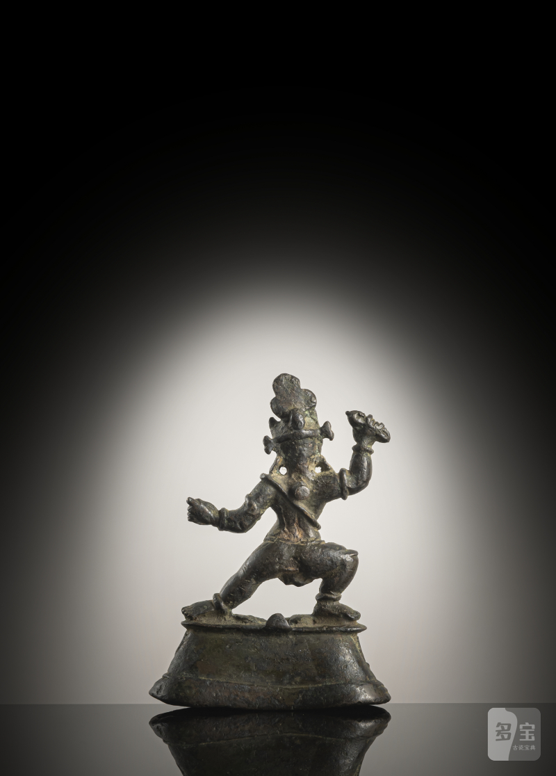 A BRONZE FIGURE OF VAJRAPANI - 图2